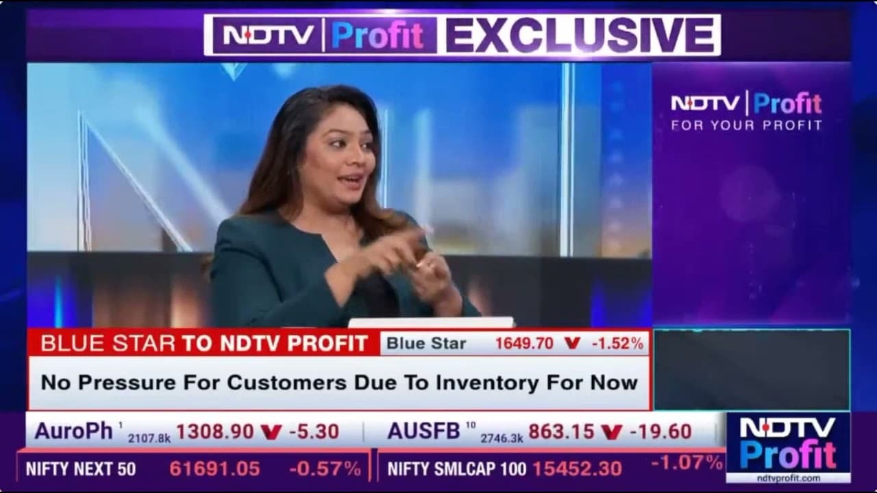 Mr B Thiagarajan - MD, Blue Star - NDTV Profit - Business and Market Outlook